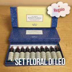 Set Floral Di Leo 10ml x 40 frascos + regalo: Crema Estratto Universale